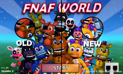 FNAF WORLD HD OUT NOW + MOBILE PORT/BIG UPDATE SOON - FNaF World HD by Puqa