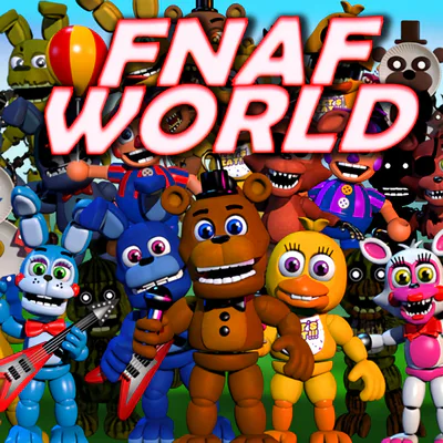 FNAF WORLD HD OUT NOW + MOBILE PORT/BIG UPDATE SOON - FNaF World HD by Puqa