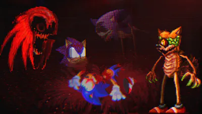 Sonic exe The Disaster 2D Remake jo-jo edit #sonicexe #рекомендации #E