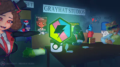 GrayHat - productions on Game Jolt: fnaf SB poster by me