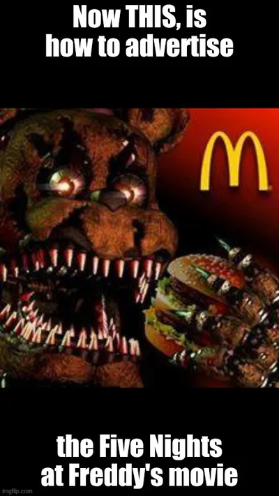 FNaF movie news - Imgflip