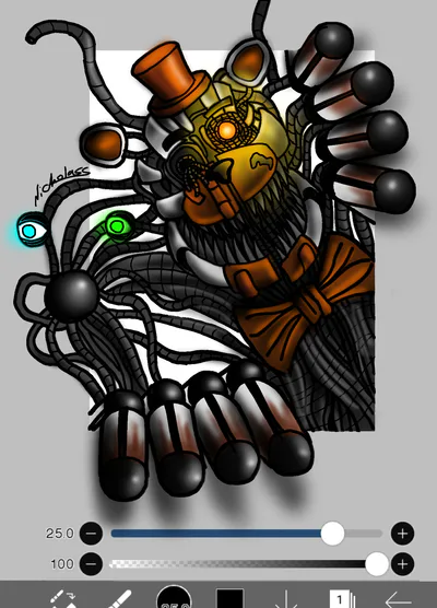 T . m . on X: Here's Molten Freddy v3 WIP  / X