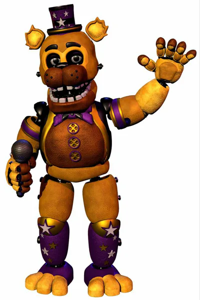 Shadow Freddy, Fredbear and Spring Bonnie, FNAF World Simulator Wikia