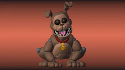 GoobGoob on Game Jolt: Update on Lefty in FNAF AR: There is now a Lefty  model in FNAF AR!