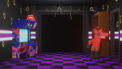 Alfathyrio on Game Jolt: Withered Freddy and Chica in the right corner of  FNAF 1.