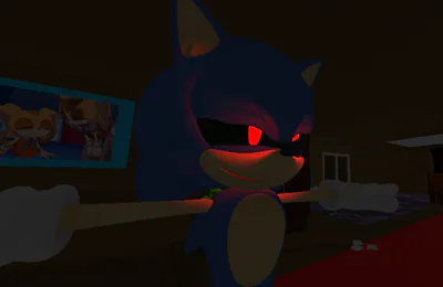 He watchin' (I will update his pose later) #Sonic #Sonic_exe