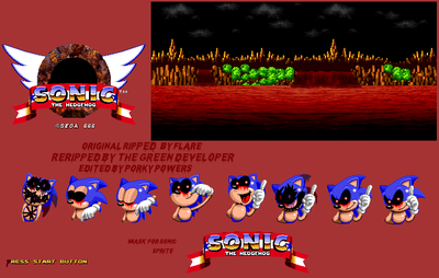 Novos sprites (Green Hill) - Sonic Genesis