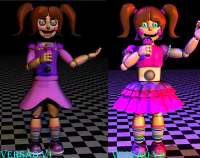 Fnaf Sister Location Dublado - Noite 1 