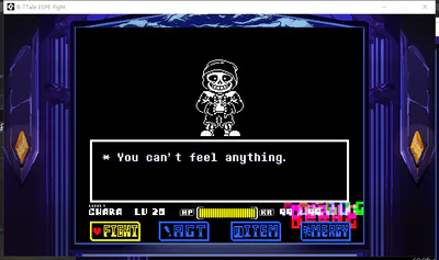 Undertale Hard Mode Sans Fight (CU Take) by CU1121 - Game Jolt