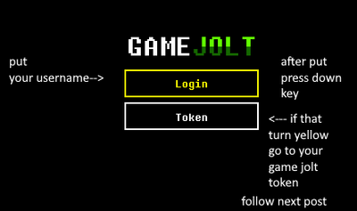How to find your user token - Game Jolt