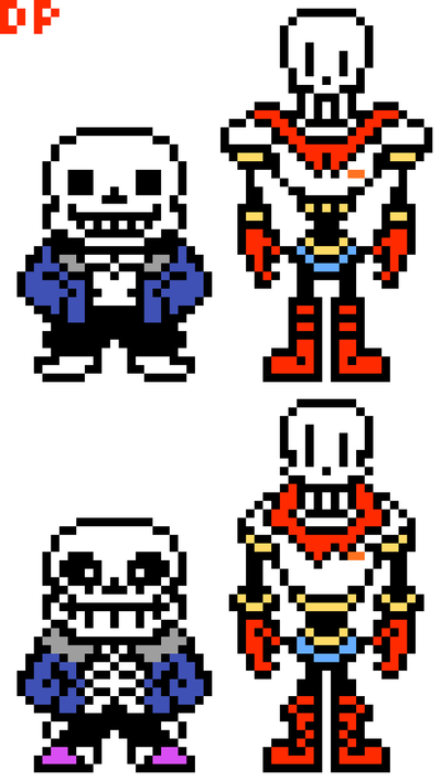 Sans brother pixel art