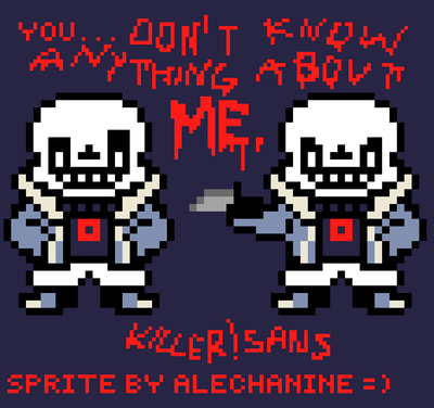 AlechaNine on Game Jolt: ///The Murderer Trio! / Horror!Sans (HorrorTale)  / Dust!Sans (DustT