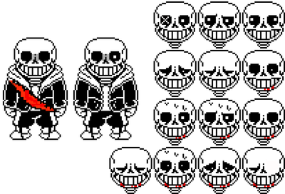 NaNickster(#Be Respectful) on Game Jolt: Finished me my sans sprite sheet  ask before use