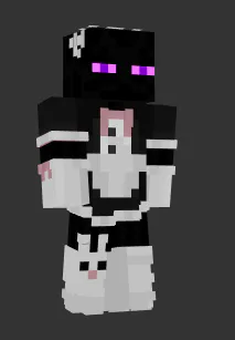 Enderman Maid Minecraft Skin