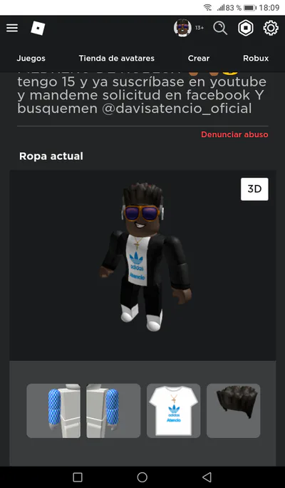 COMO COMPRAR ROBUX Y ROPA EN ROBLOX