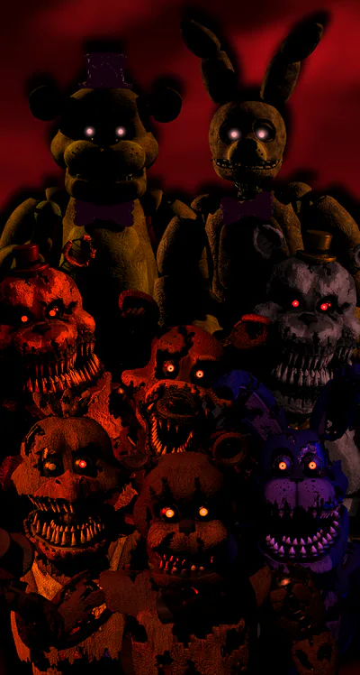 since it was fnaf 4's birthday, here is a redesign of nightmare