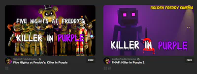 Five Nights at Freddy's: Killer in Purple by Goldie Entertainment - Game  Jolt