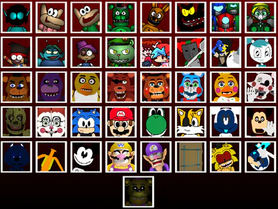 Create a One Night at Flumpty's (1,2,3 OWaF) characters Tier List