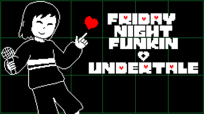 Hey folks, so yes. I'm doing the intro making Undertale reference, - Friday  Night Funkin + Undertale (Mod) by Source-AniMaker