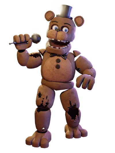 DiscoHead on Game Jolt: Portrait-Stylized FNaF Pack for Blender