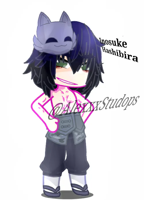 How to make Inosuke in Gacha Club - Gacha Outfits