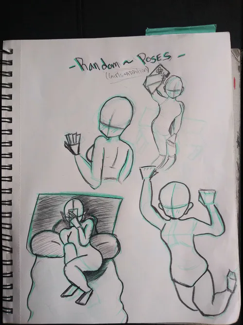 Practice anime random pose drawing. #practicedrawing #ibispaintx #fypシ,  poses de anime luta - thirstymag.com