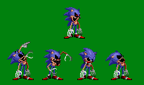 Sonic.exe Green Hill blood river sprites by MattSpriteMaster on