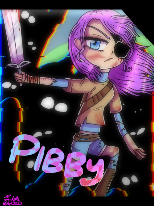 Rainbow Friends Corrupted : Blue x Green, Pink and Purple vs Learn With  Pibby FNF - Roblox Animation 