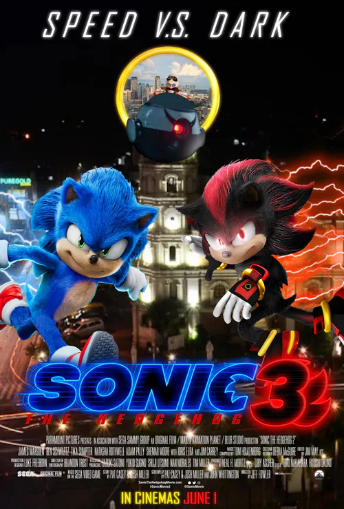 Sonic movienews on X: SPEED VS DARK! Sonic Movie 3 fan-Made poster created  by myself Sonicmovienews 🔥😆💙👀 Poster design: sonicmovienews 👀 #sonic  #SonicTheHedegehog #sonicmovie #sonicmovie3 #sonic3 #ShadowTheHedgehog  #Knuckles #knucklestheechidna