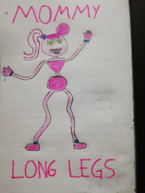 How to Draw Mommy Long Legs Spider