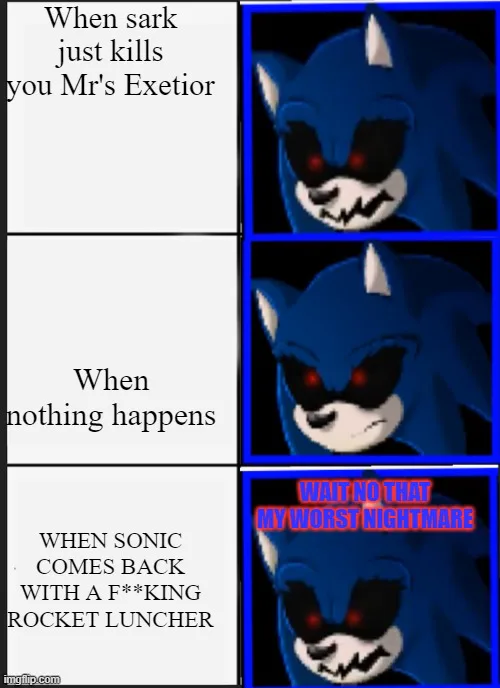 gaming sonic exe Memes & GIFs - Imgflip