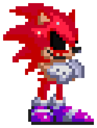 Pixilart - Super Sonic Exe by Sonic-Gamer