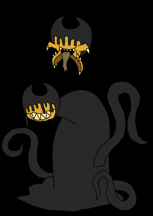 Bendy in Cuphead show #fyp #bendy #bendyandtheinkmachine #batim