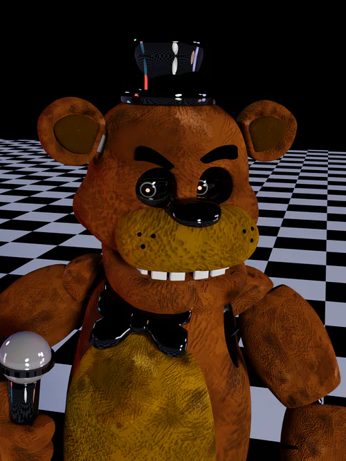 UE4-FNaF-FanGame-Dev on Game Jolt: FNaF 1 - Stuffed Freddy Textures