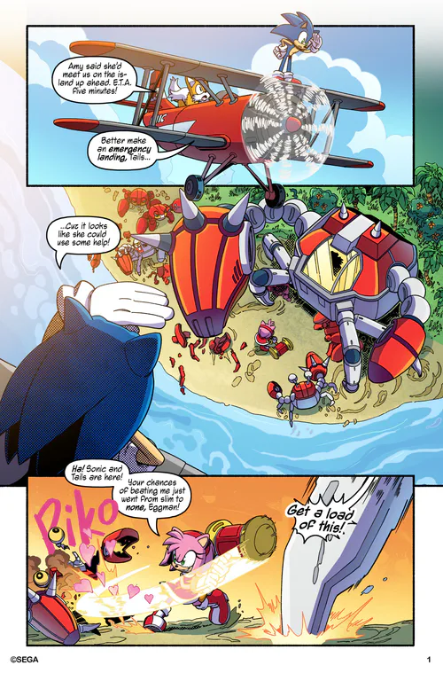 Sonic The Hedgehog - Something evil is afoot This Tuesday: Part 1 of a  two-part digital comic prologue to Sonic Frontiers releases here!