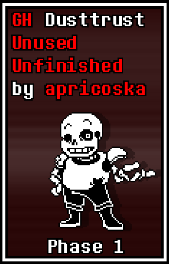 New dusttrust dustswap sans battle sprite pixel art