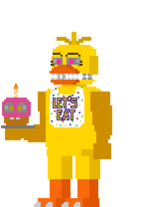 Withered Chica [FNAF 2] Minecraft Skin