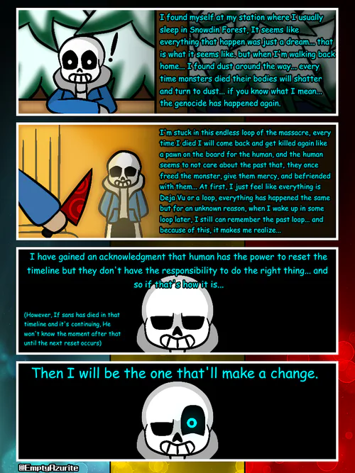 SANS HUMAN DUST-UNDERTALE GENOCIDE