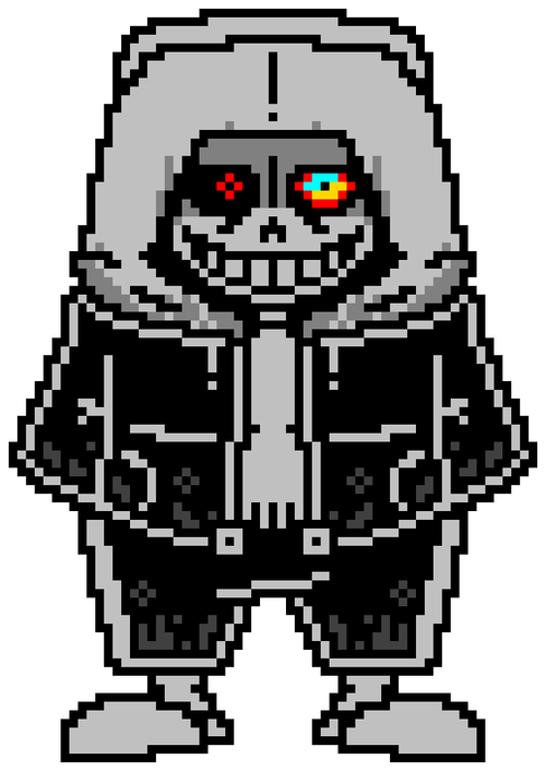 Pixilart - Dust Sans Fight by Insane-Artist