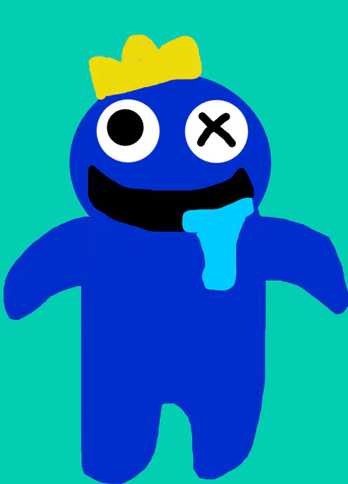 Drawing Blue from Rainbow Friends #rainbowfriends #roblox