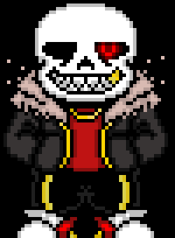 Image: UnderFell! Sans, Pixel Art Maker