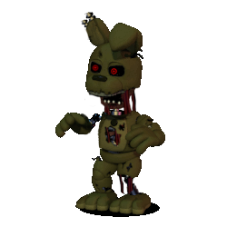 Nightmare Springtrap (fanart)