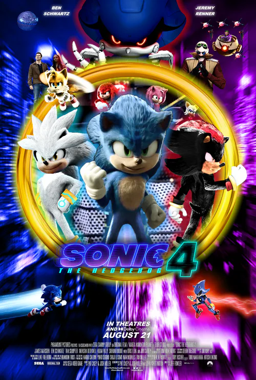 Sonic movienews on X: Sonic Movie 4 fan made poster created by  Sonicmovienews 👀🔥🤩💙🤍🖤❤️ #SonicMovie #sonic #SonicTheHedegehog  #ShadowTheHedgehog #silverthehedgehog #knuckles #amyrose #sonicmovie4  #sonicmovie3 #RougeTheBat #BlazeTheCat