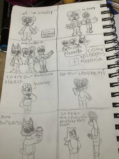 INTO MADNESS A FNAF SECURITY BREACH ORIGINAL COMIC DUB 