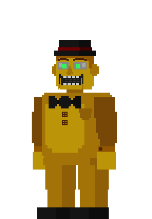 Golden Freddy  Five Nights at Freddy's: The Movie Minecraft Skin