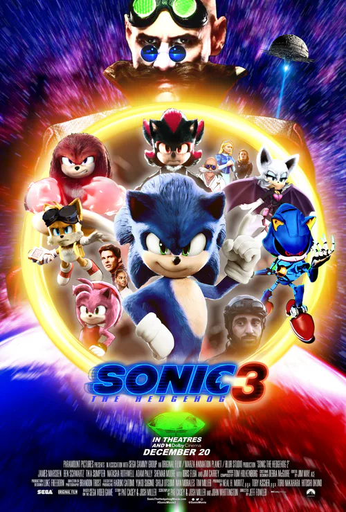 Sonic movienews on X: Sonic Movie 3 fan-made poster created by  Sonicmovienews 👀💙🔥🔥 #Sonicmovie3 #sonic3 #SonicTheHedgehog  #ShadowTheHedgehog #knuckles #MoviePoster #tails #Sonamy   / X