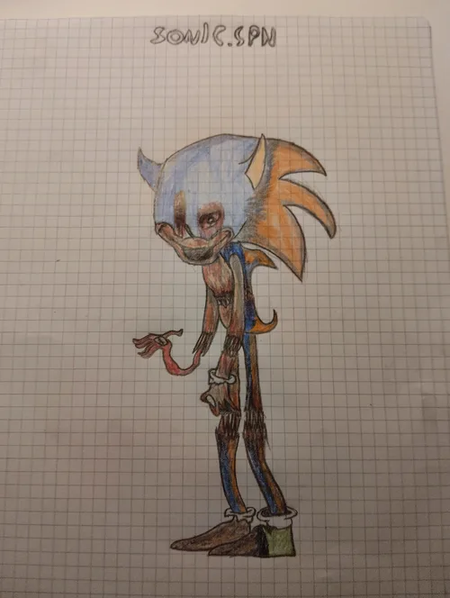 Shade the hedgehog — blackskullz: My version of Sonic EXE yaaaaay (