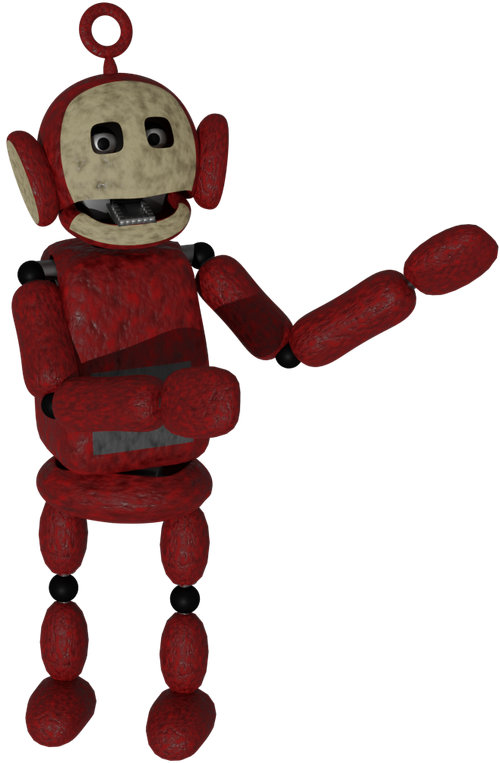 Withered Freddy From FNAF Five Nights at Freddys 2 OOAK 