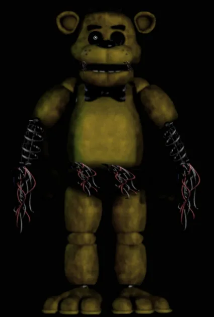 Pixilart - its a foxy-Freddy-withered chica and golden Freddy by yeet-man