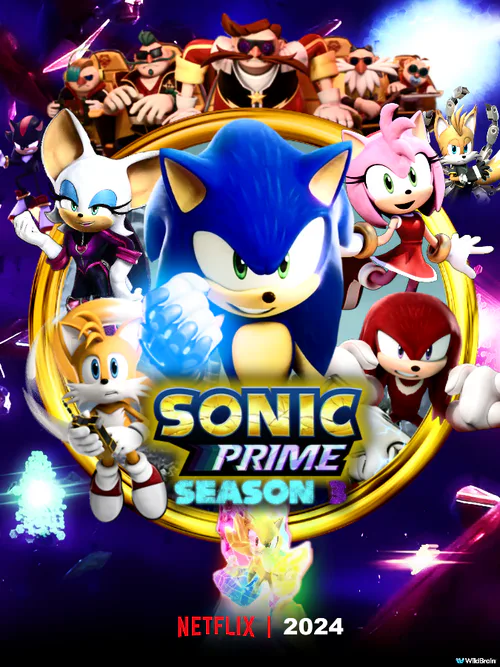 Sonic Prime Season 3 - Teaser Poster (Fanmade( by heybolol on